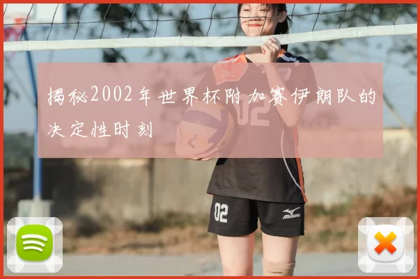 揭秘2002年世界杯附加赛伊朗队的决定性时刻