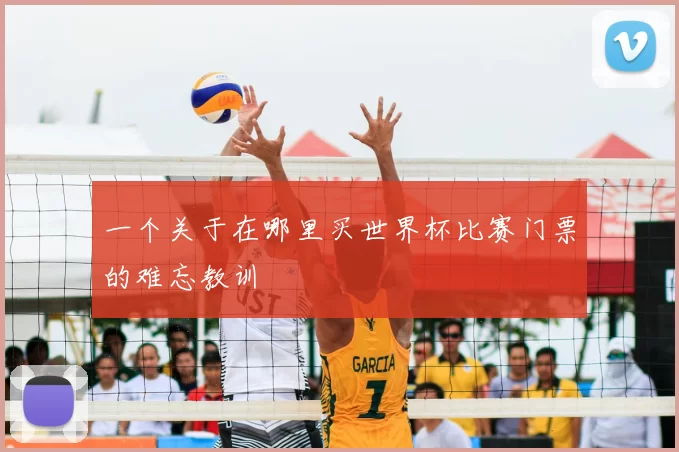 一个关于在哪里买世界杯比赛门票的难忘教训